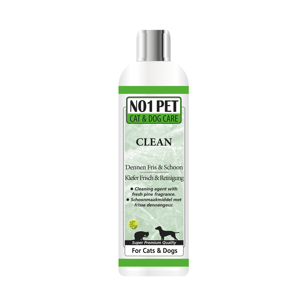 NO1 PET Clean Konzentrat- für die gründliche Reinigung von Tierplätzen, Trimmtischen, Pflegegeräten, ...