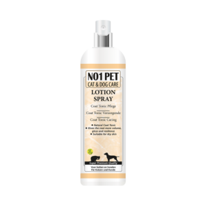 NO1 PET Coat Tonic - pflegendes Lotion Spray, gegen Hundegeruch, gegen Haarschuppen, Trockenshampoo
