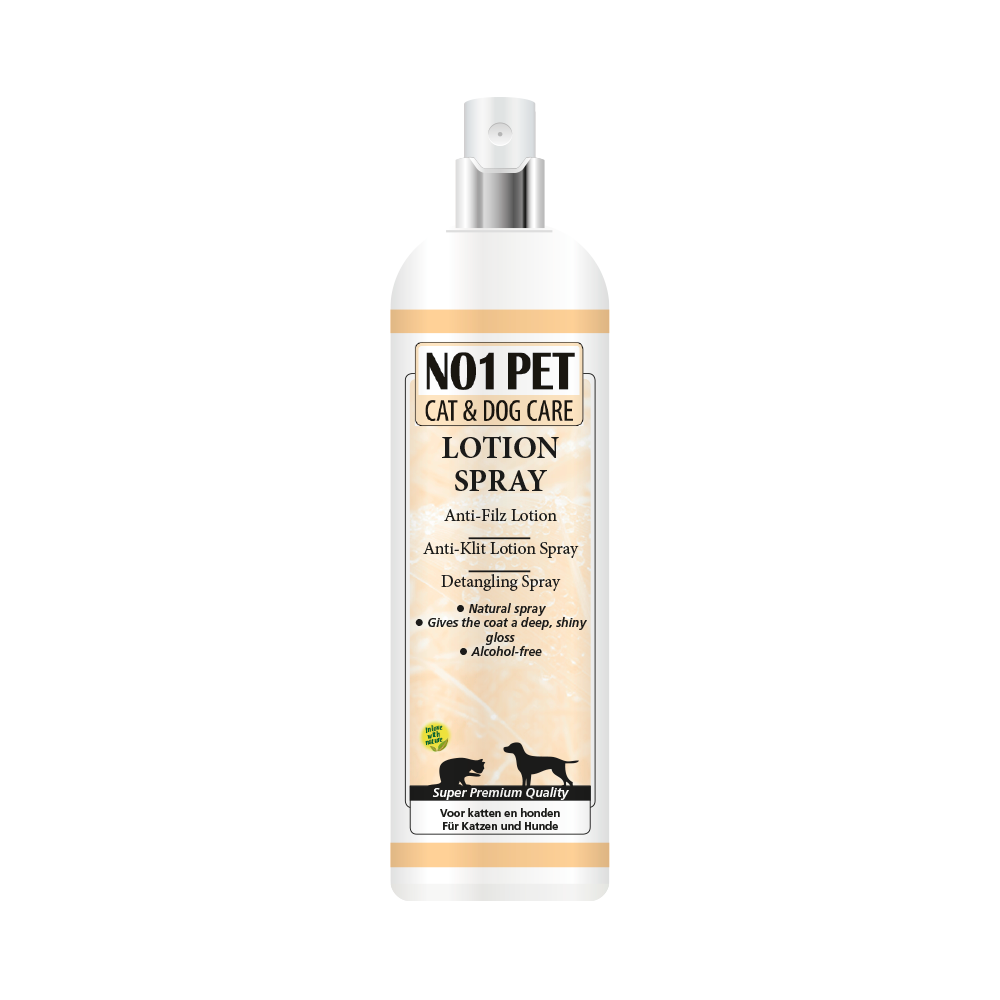 NO1 PET Detangling Spray - Anti-Filz Spray, Glanz-Spray