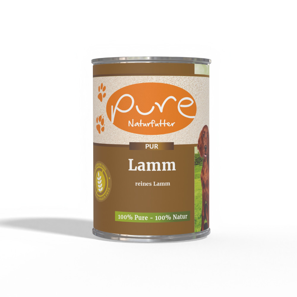 Hundemenü Lamm Pur 100% reines Lamm – Bild 3