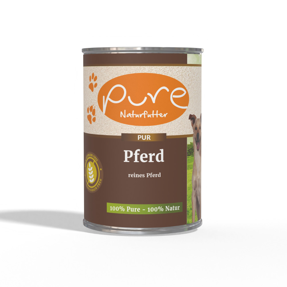 Hundemenü Pferd Pur 100% reines Pferd – Bild 3