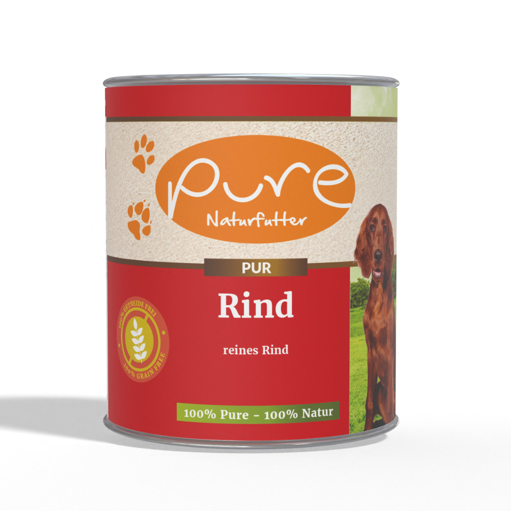 Hundemenü Rind Pur 100% reines Rind – Bild 2