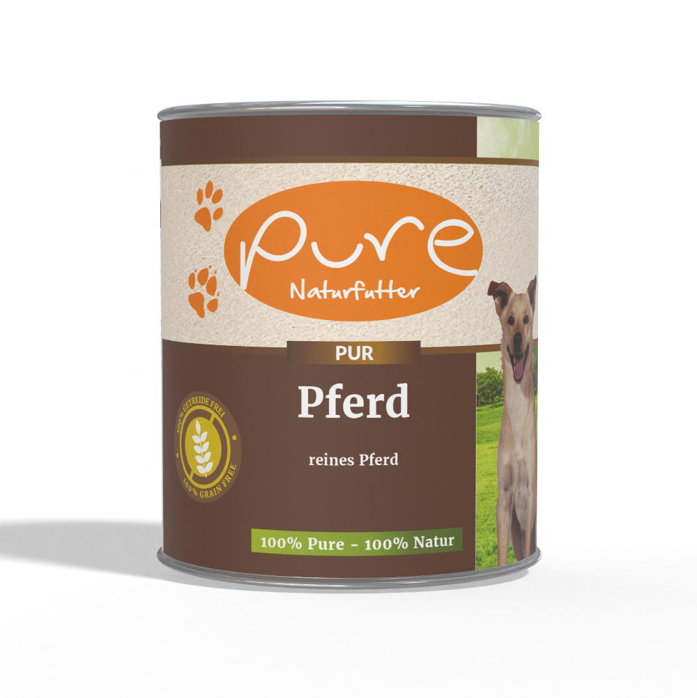 Hundemenü Pferd Pur 100% reines Pferd – Bild 2