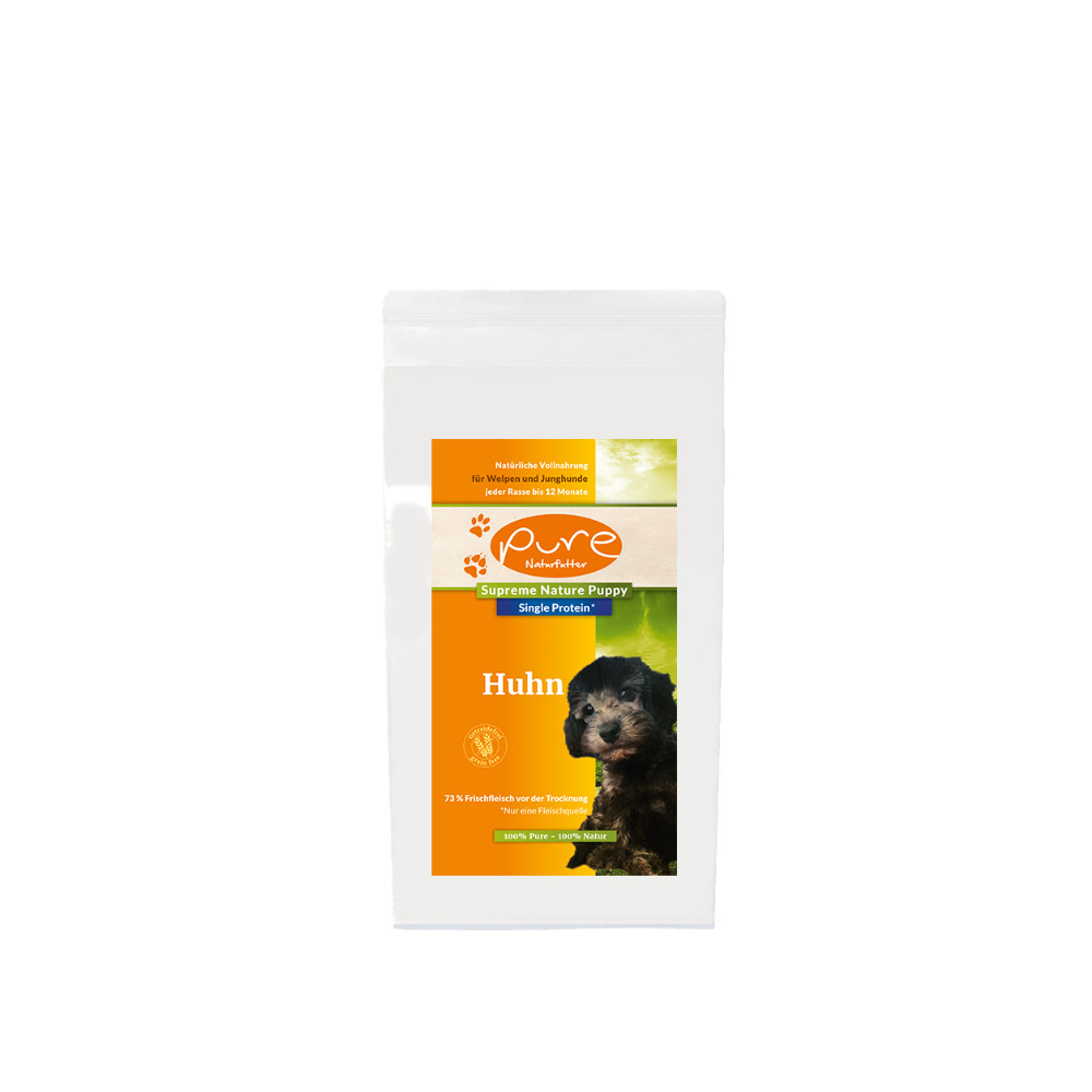 PURE Supreme Nature Dog getreidefrei PUPPY/WELPEN Huhn – Bild 3